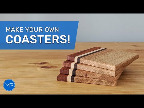 How to Make Easy DIY Coasters ~ DIY Woodworking