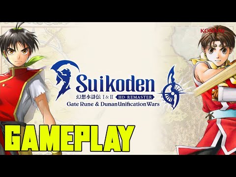 Suikoden I&II HD Remaster Gate Rune and Dunan Unification Wars | Gameplay ITA 4K