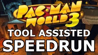 TAS Pac-Man World 3 in 57:59