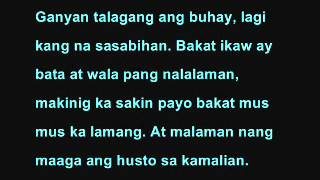 Batang Bata Ka Pa (Lyrics) - Apo Hiking Society