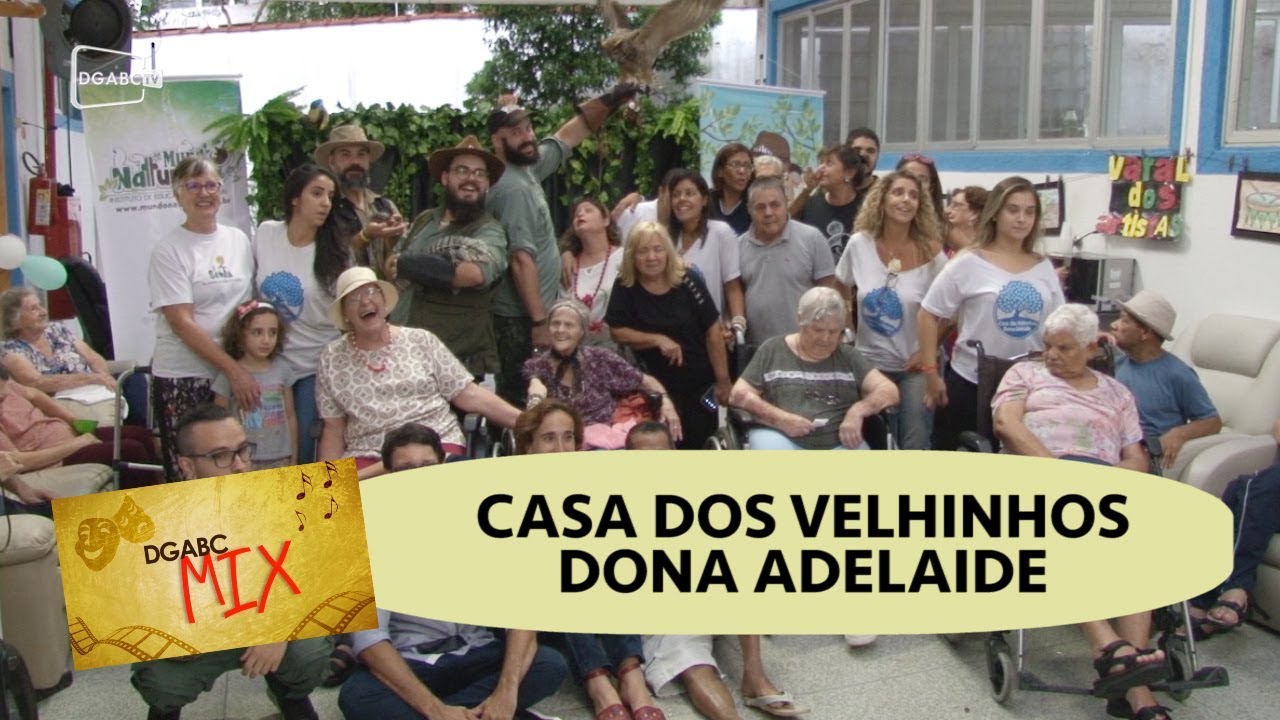 Casa dos Velhinhos Dona Adelaide recebe projeto com crianças