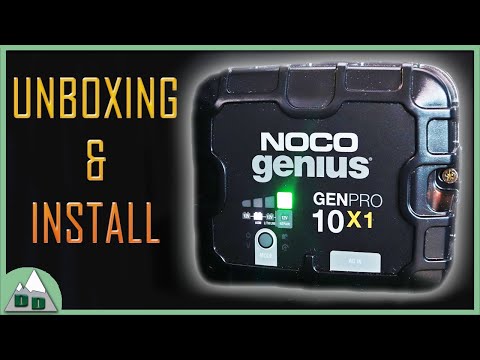 NOCO Genius Onboard Charger | Camper Boat RV Shore Power Battery Charging