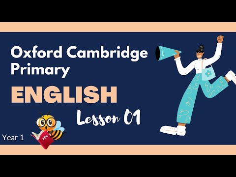 Oxford Cambridge for Primary Grade 1 | English Lesson 1 | Study Bee