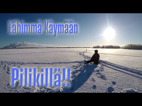 Talven ensimmäinen pilkkireissu!