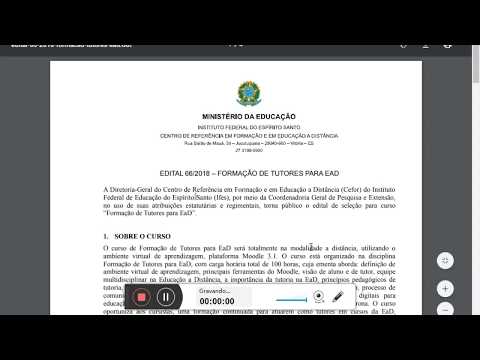Sorteio do edital 66/2018 - Vagas para servidores do Ifes
