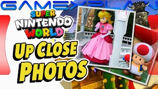 Incredible NEW Pics of Super Nintendo World Reveal New Close-Up Details + Night Shots!