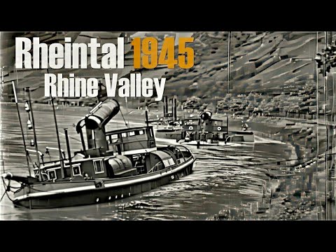 Rheintal 1945 - Vale do Reno ´45 - Naufrágios no Reno - Schiffswracks