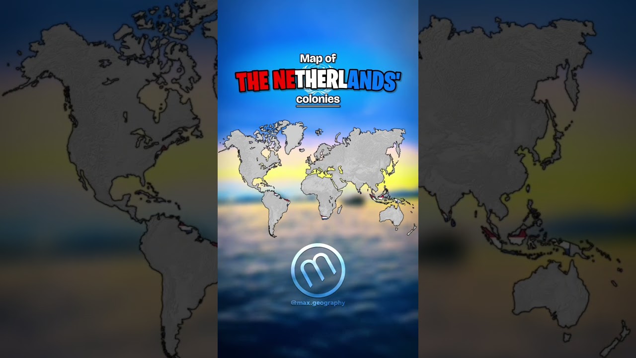 Map of ___'s colonies #world #geography #map