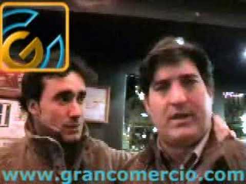 Antonio Ruiz y JuanMa Castaño. Presentación de Grancomercio