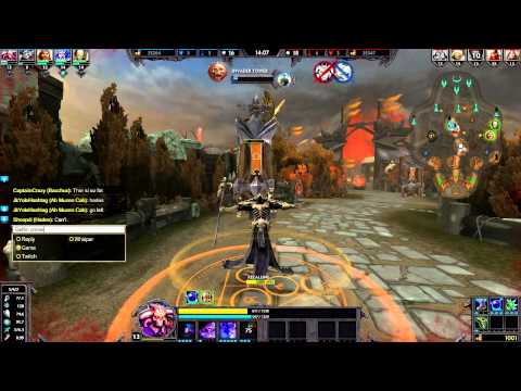 BonuStage Plays Smite 18: Christmas Death Miracle! Hades Solo Lane Turn-Around