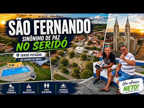 SÃO FERNANDO pura paz no Seridó Potiguar
