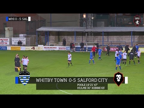 Whitby Town 0-5 Salford City - The FA Cup 1st Qualifying Round Replay 16.09.15