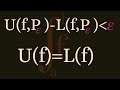 Real Analysis | Riemann Integrability