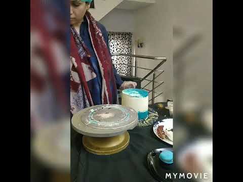 Easy Floral cake design for #birthdays #get-together l Treats By Neel