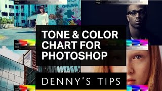 Useful Color Grading Chart for Photoshop