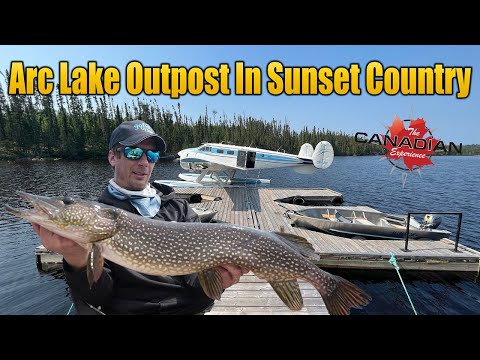 Arc Lake Outpost (Abgelegenes Hecht- und Zanderangeln im Sonnenuntergangsland)!