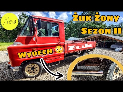 NOWY SEZON projekt ŻUK ŻONY S02E01 nowy WYDECH #MotoQba na grubo 😳