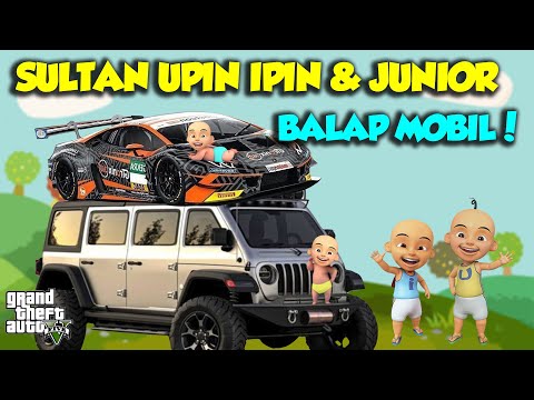 LAMBORGHINI NYANGSANG MOBIL OFFROAD 4x4 SUPER UPIN IPIN - GTA V MOD SULTAN UPIN IPIN EPISODE SPESIAL
