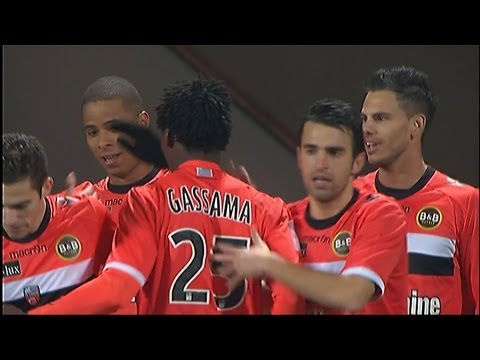 Goal Kévin MONNET-PAQUET (4') - FC Lorient - Valenciennes FC (1-1) / 2012-13