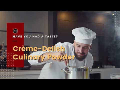 Crème~Delish Culinary Powder Taste Tests