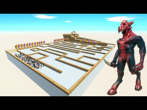 All Unit Escape From Kozarog The Demon - Animal Revolt Battle Simulator