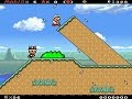 SMW Custom Level Island And Sky