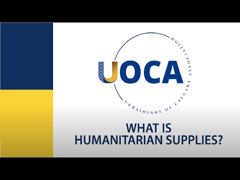 UOCA: What Is 'Humanitarian Supplies'?