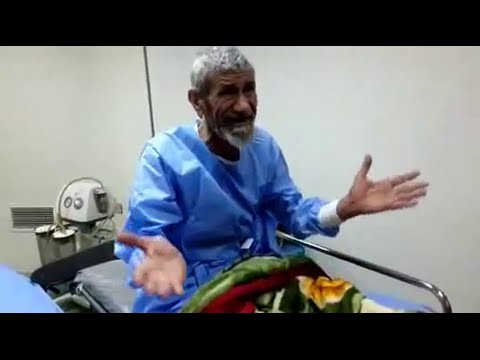 غناء عراقي حزين في صالة العمليات بين مريض وطبيبه مؤثر جدا؟؟