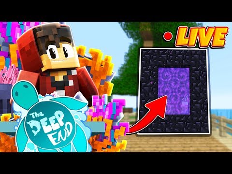 Minecraft: The Deep End SMP! - Nether Hub Inc. (I'm  HOME!)