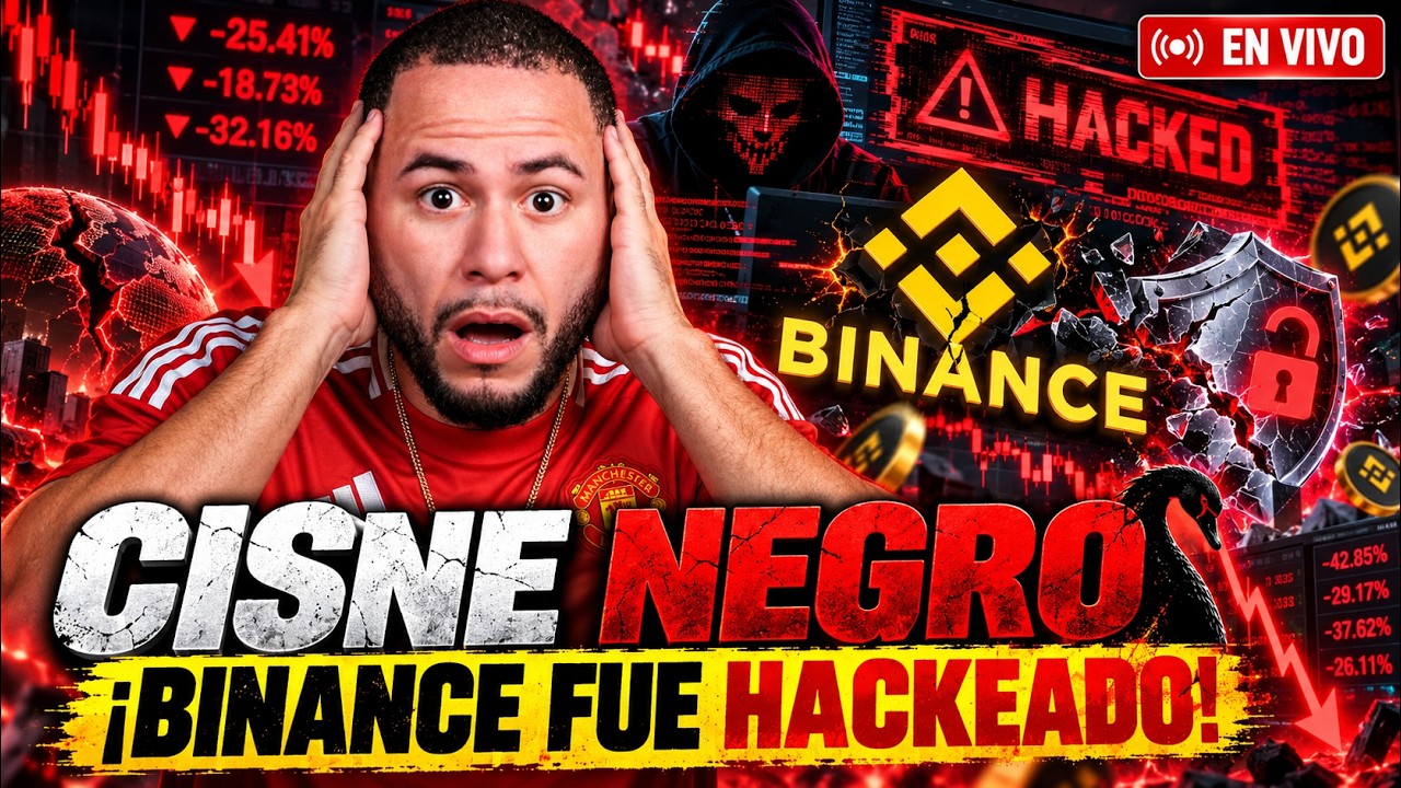 MEGA URGENTE! HACKEARON A BINANCE? (CISNE NEGRO) EN VIVO! EL FINAL?