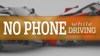 No phone while driving