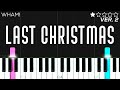 Wham! - Last Christmas | EASY Piano Tutorial