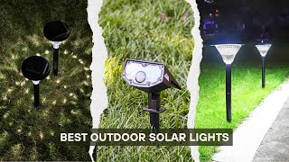 We Tested the 7 Best Outdoor Solar Lights 2026! [ Reviewed ]