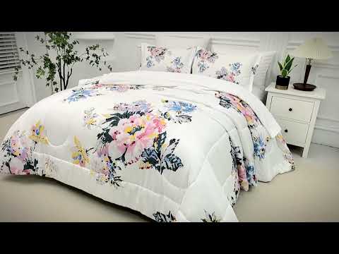 Bedsure Queen Size Bedding Set | Bed in a Bag Comforter Set | King bed comforter set