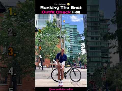 Ranking THE BEST Outfit Fails (new) #shortsviral