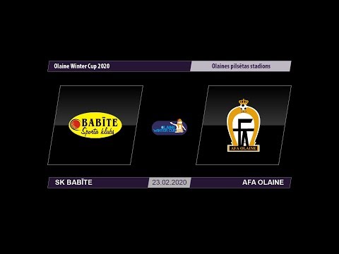 U-16 SK Babīte - AFA Olaine  (Olaine Winter Cup 2020)