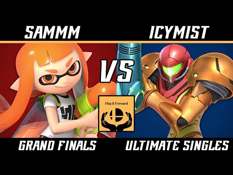 Play it Forward Grand Finals - sammm [L] (Inkling) vs. IcyMist (Samus) - SSBU