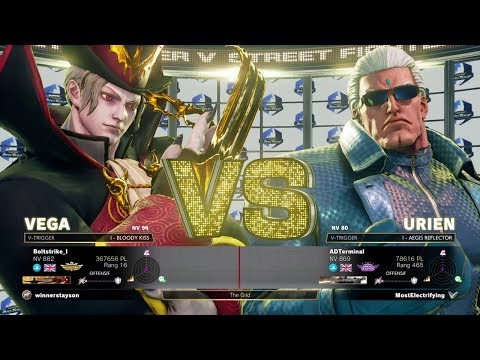 RSN | Boltstrike (vega) VS (urien) Grip | ADTerminal... Masterz TV