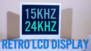 NEC Accusync 71V Retro Gaming LCD Monitor - Amiga - X68000 Tested !