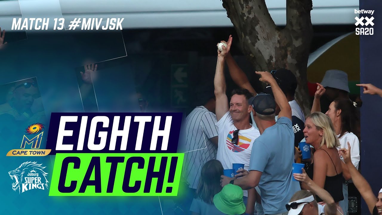 Eighth Betway Catch 2 Million: Triple One-Handed Magic at Newlands!