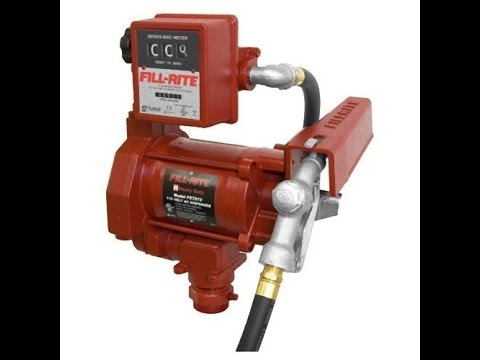 Fill Rite FR701V Heavy Duty AC Transfer Pumps, 20 GPM, 115 VAC