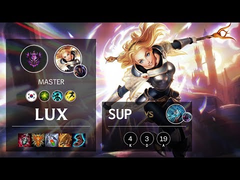 Lux Support vs Zilean - KR Master Patch 10.7