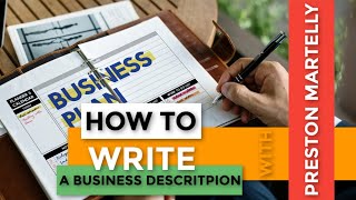 How To Write A Great Business Description
