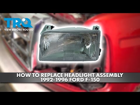 How to Replace Headlight Assembly 1992-1996 Ford F-150