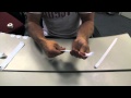 One way to tape your hands