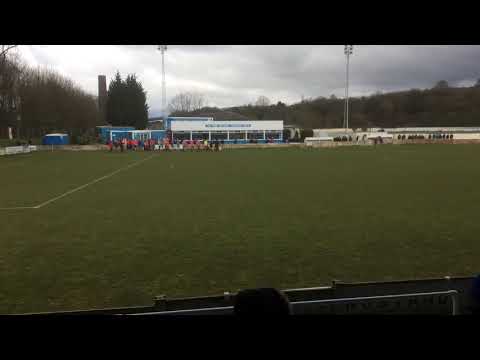 Ramsbottom United 2-4 Mossley AFC, Players Entrance
