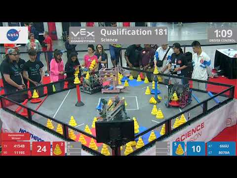 2018 VRC Sci Q181 - 4154B 1119S vs 666U 8079A - 87 to 93