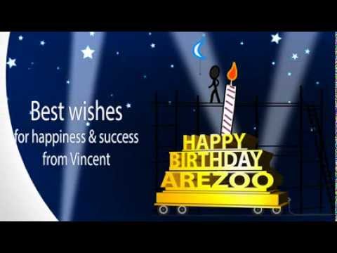 Happy birthday Arezoo