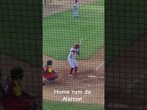 Las Tunas vs Matanzas, Jonrón de Yordanis Alarcon, juego 2.