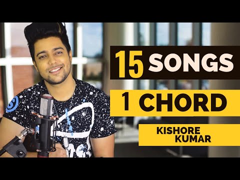 15 Kishore Kumar Songs on 1 CHORD | Bollywood Retro Medley 4 | Old Songs Mashup | Siddharth Slathia